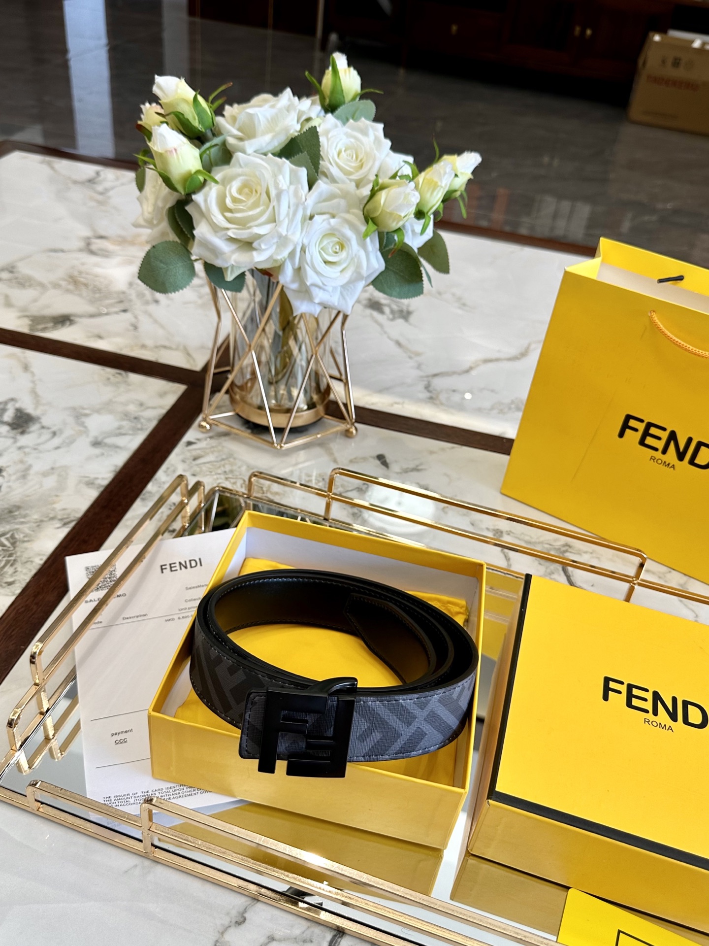 FENDI belt model 17